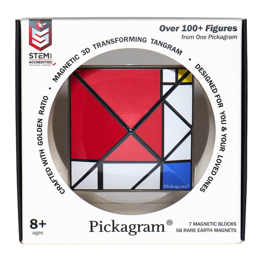 Art Pickagram Magnetic 3D Puzzle_Mondrian