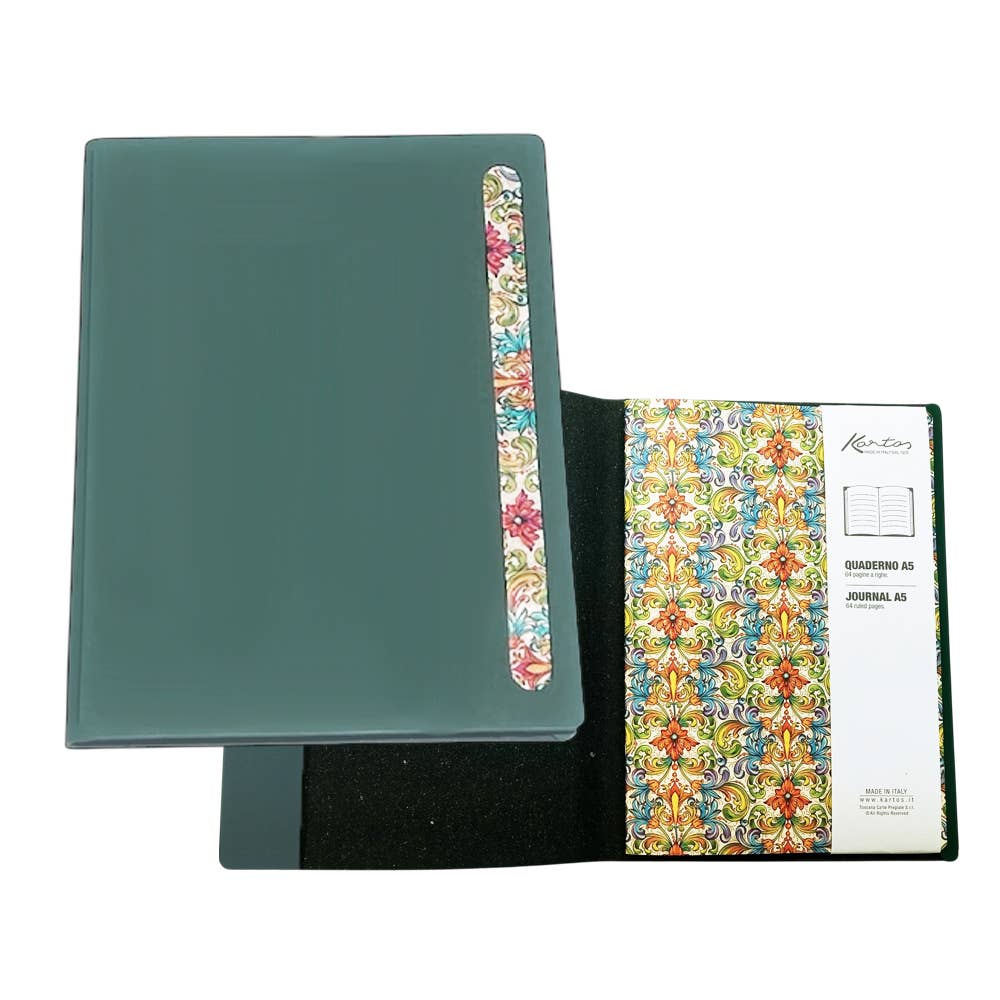 Florentine A5 Softcover Journal in Leather Cover