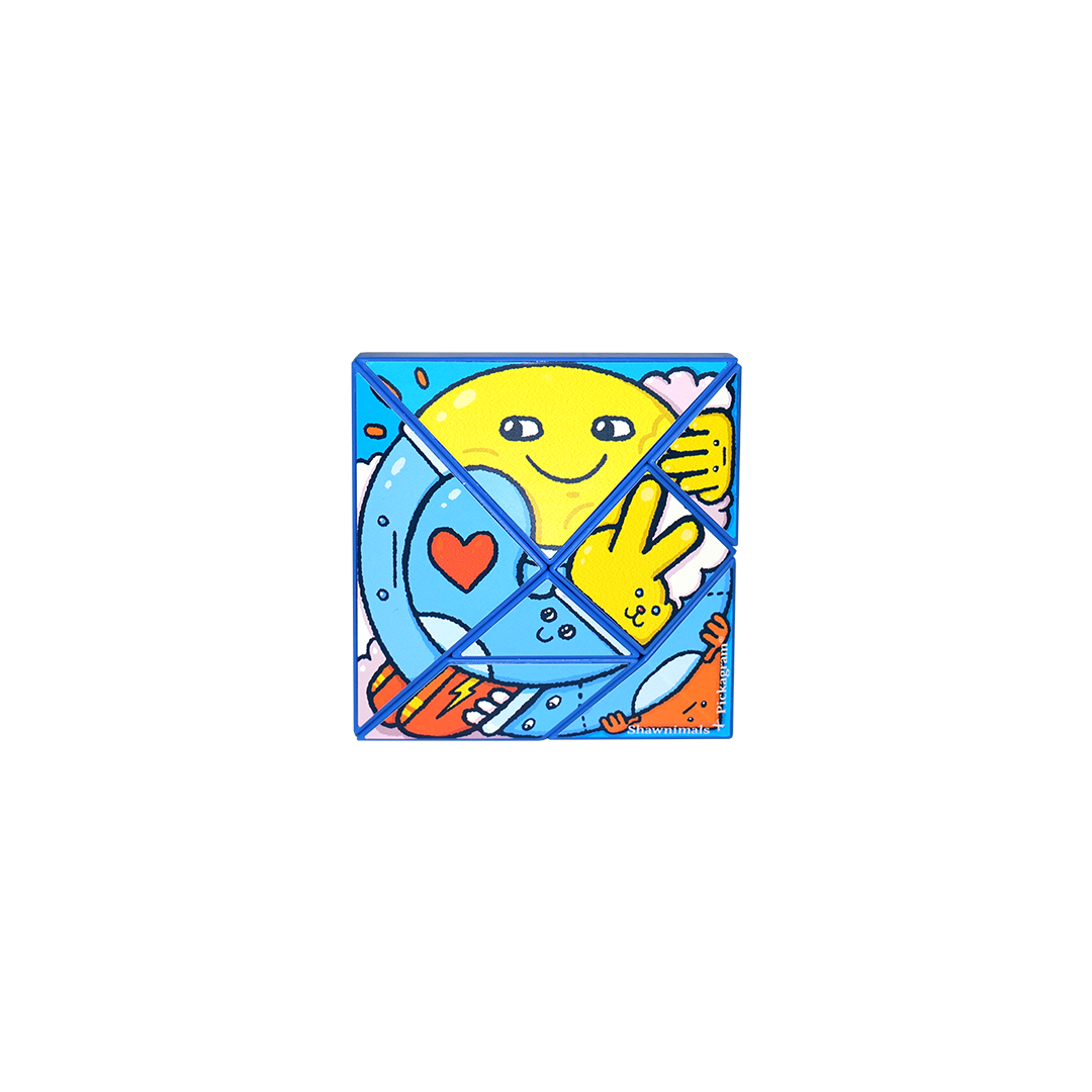 Pickagram Art Collaboration 3D Magnetic Puzzle by Shawnimals