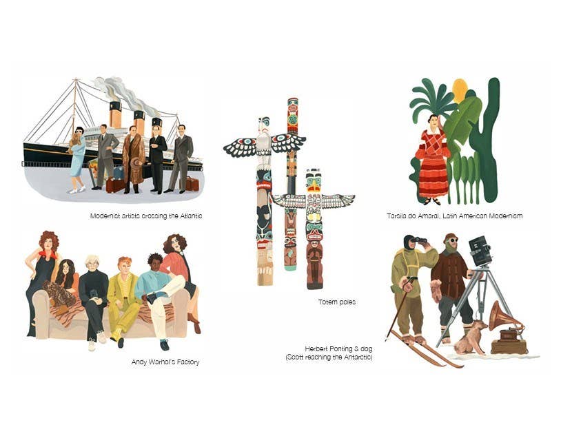 The Story of Art in 1000 Pieces: A Narrative Jigsaw Puzzle - Susie Hodge