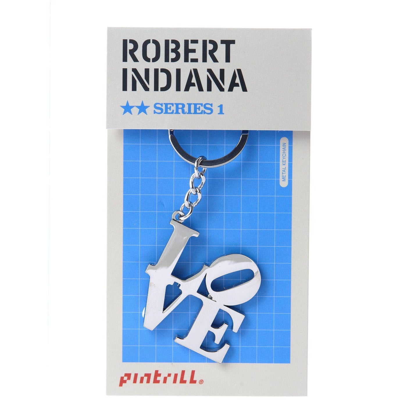 Love Keychain - Silver