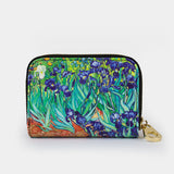 Van Gogh Irises Zipper Wallet