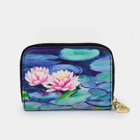 Water Lily | Zippered Wallet