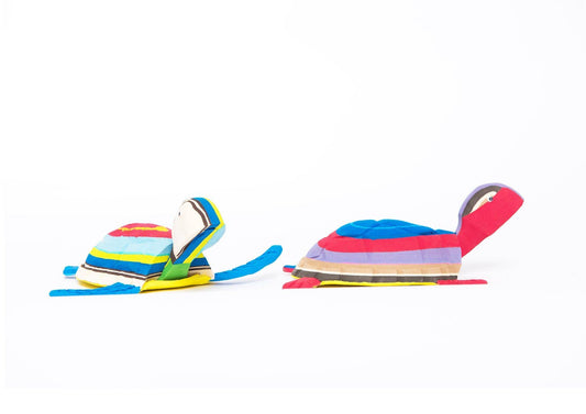 Recycled Flip-Flop Turtle Sculpture