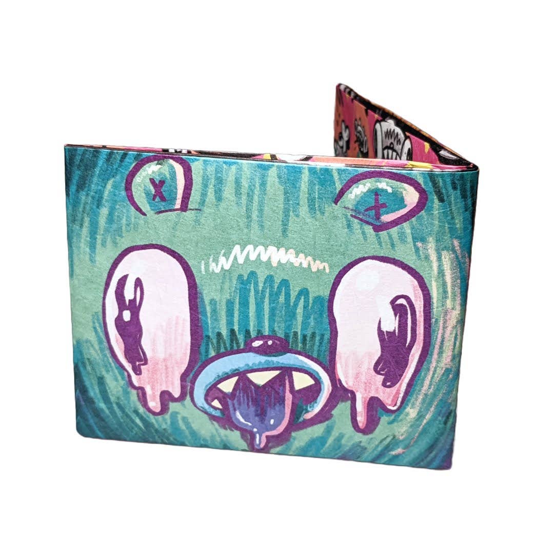 Bearbrains Mighty Wallet by Nate Bear - Artist Collective