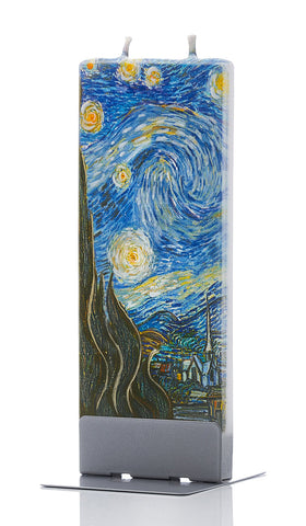 Starry Night - Flat Handmade Candle