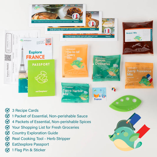 COOKING KIT - explore FRANCE food & culture