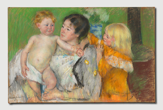 After the Bath 5x7 Notecard