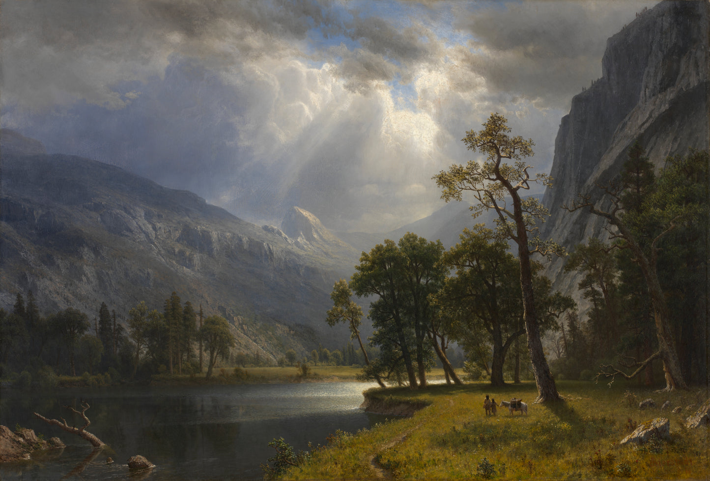 Mount Starr King, Yosemite, 1866 5x7 Notecard