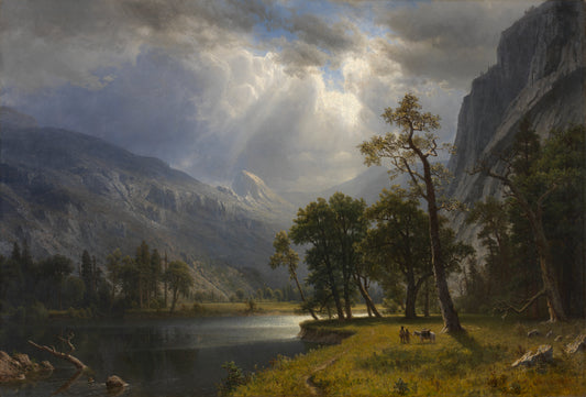 Mount Starr King, Yosemite, 1866 5x7 Notecard