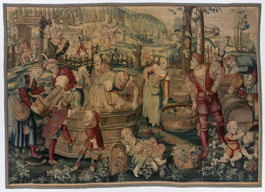 Four Seasons Autumn: Vintage Scene