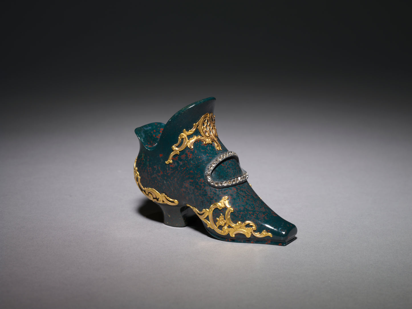 Faberge Miniature Shoe Postcard (N)
