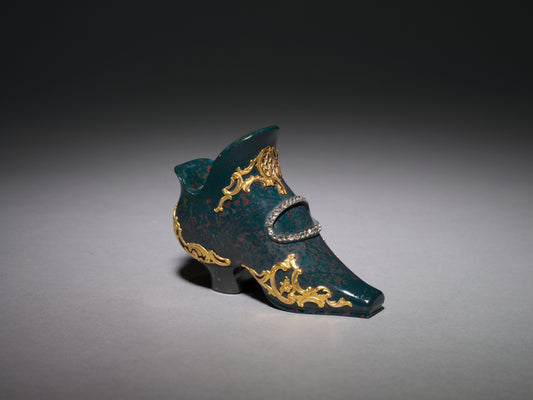 Faberge Miniature Shoe Postcard (N)