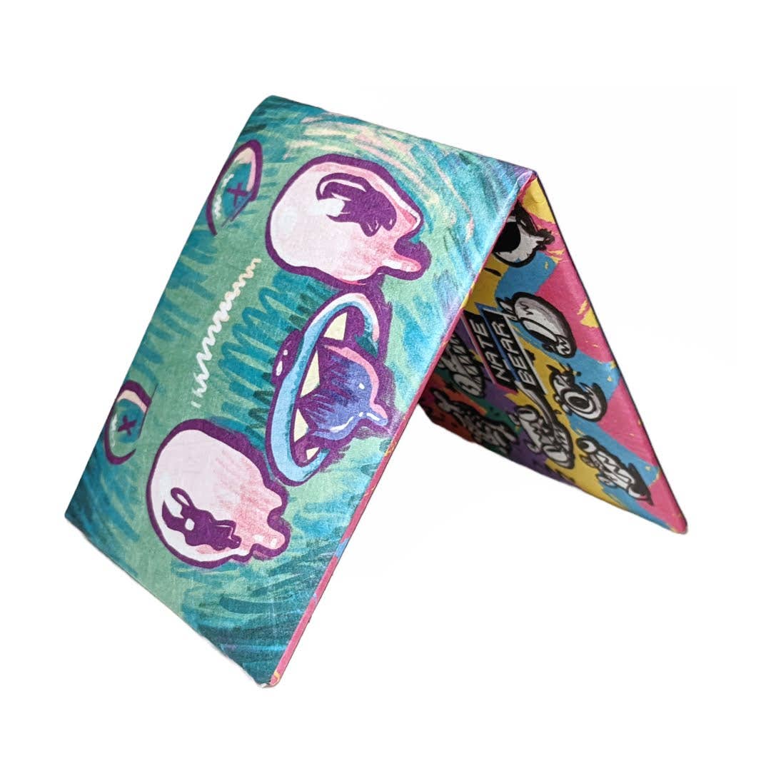 Bearbrains Mighty Wallet by Nate Bear - Artist Collective
