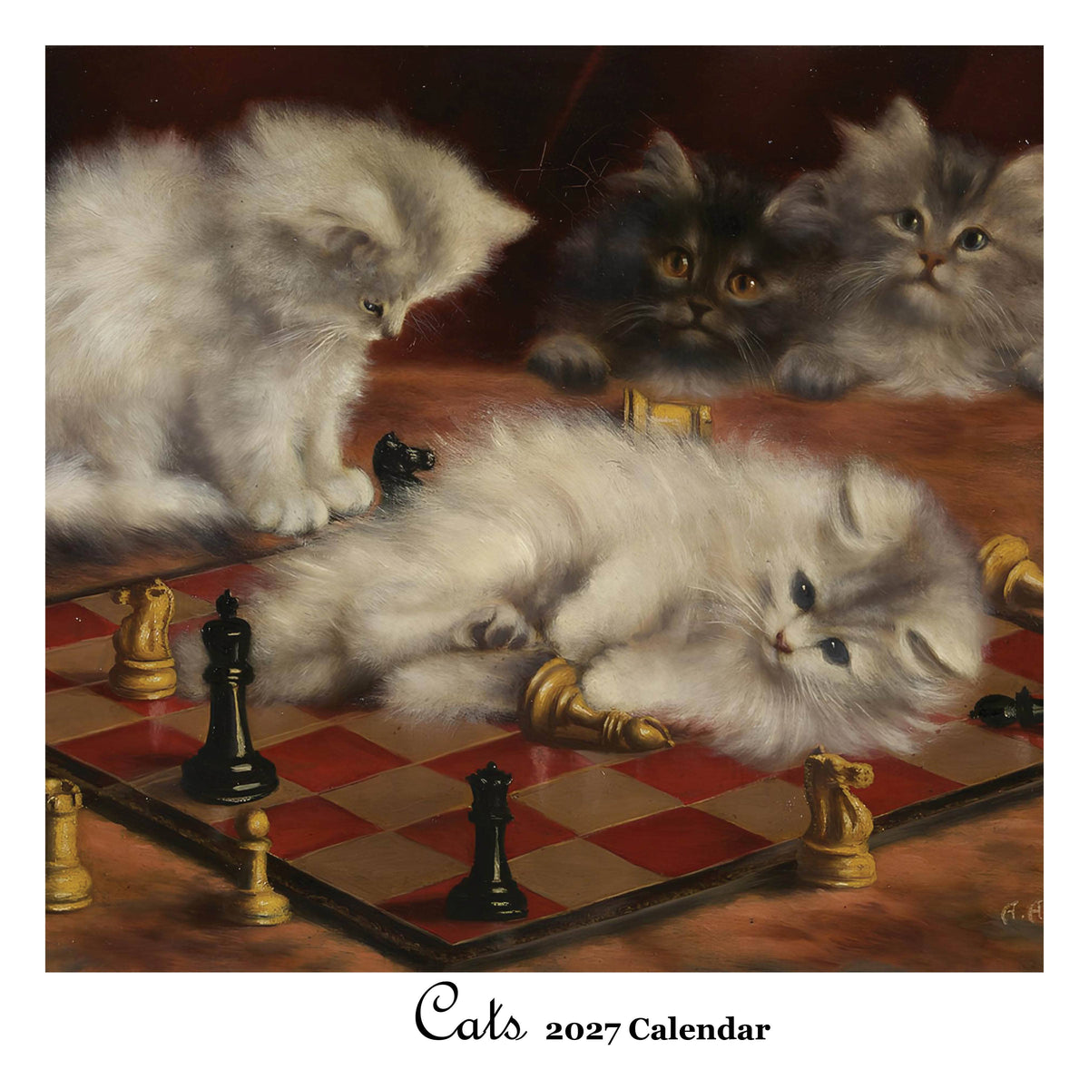 Cats Wall Calendar 2027