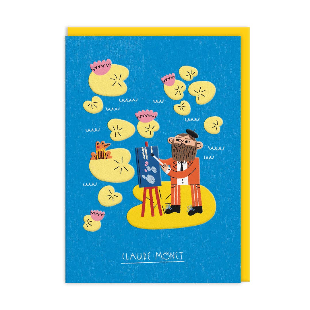 Claude Monet Greeting Card (13638)