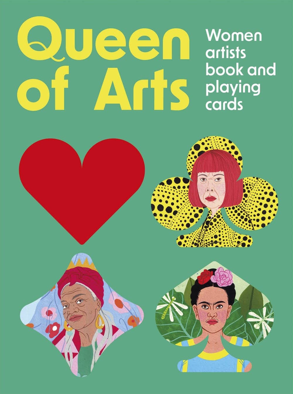 Queen of Arts: Women Artists Book and Playing Cards - Lydia Miller