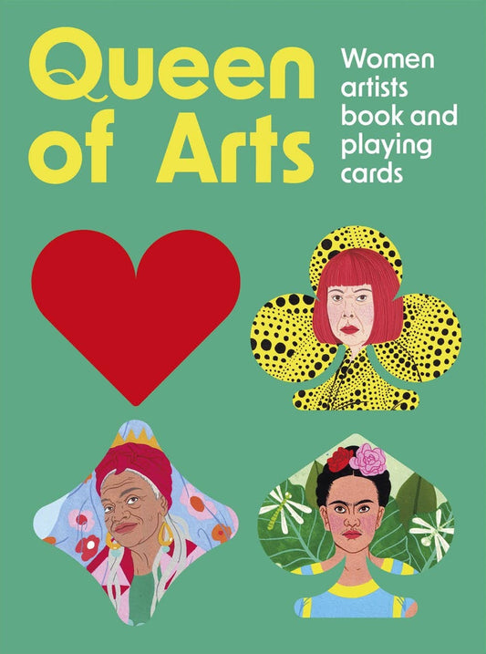 Queen of Arts: Women Artists Book and Playing Cards - Lydia Miller