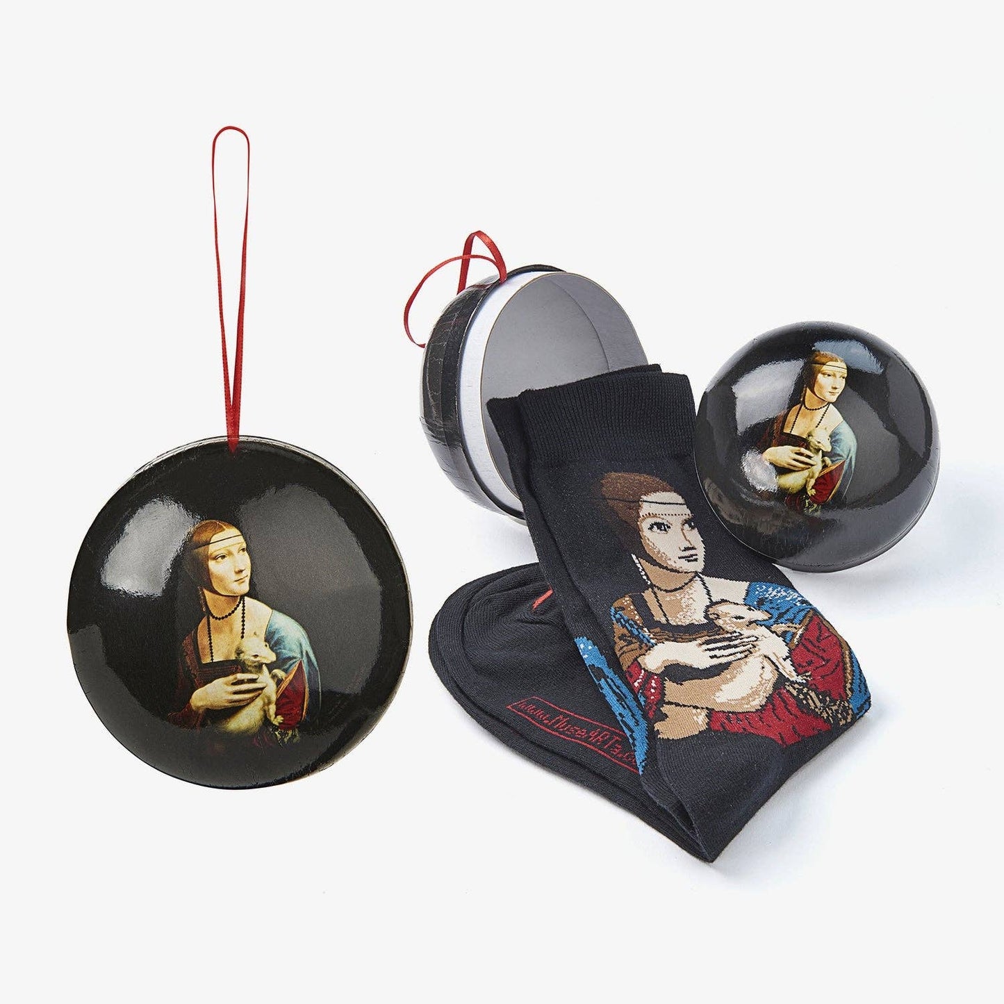 Gift bauble – Leonardo da Vinci, Lady with the ermine