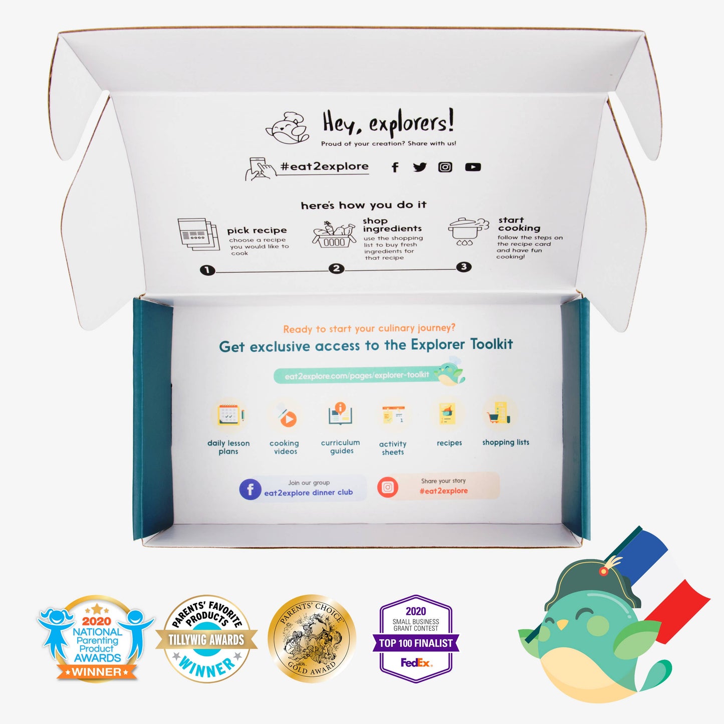 COOKING KIT - explore FRANCE food & culture