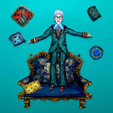 Articulated Magnet Doll Set Iris Apfel | Celebrity Paper Doll | Fashion Icon