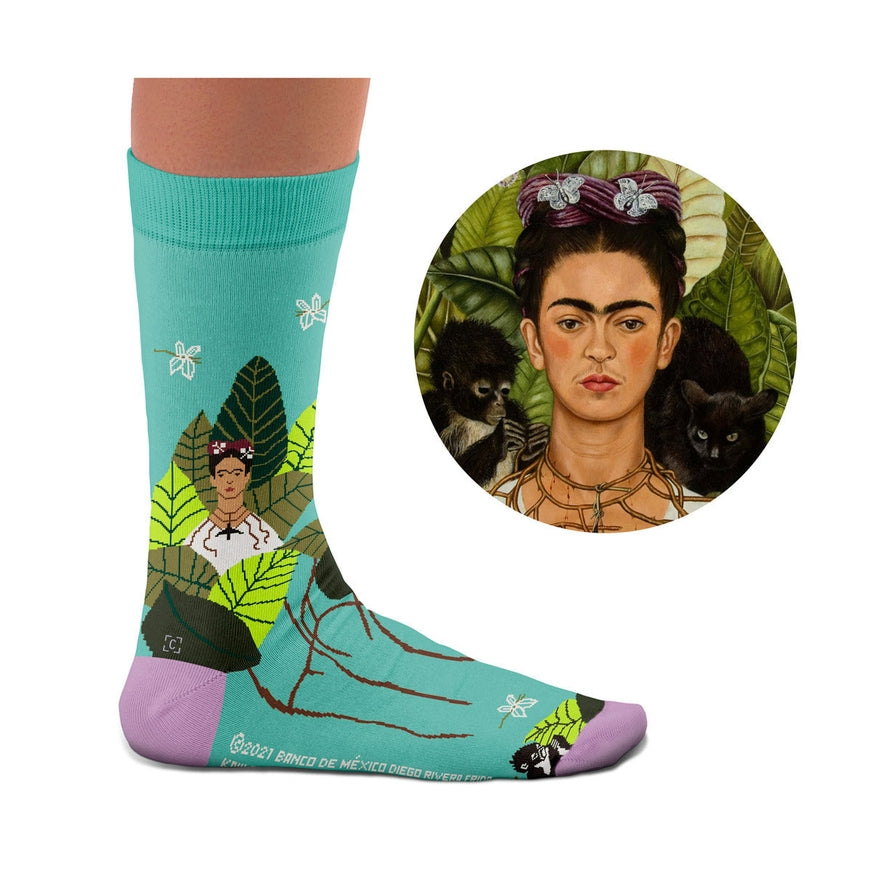 Frida Self-Portrait Socks