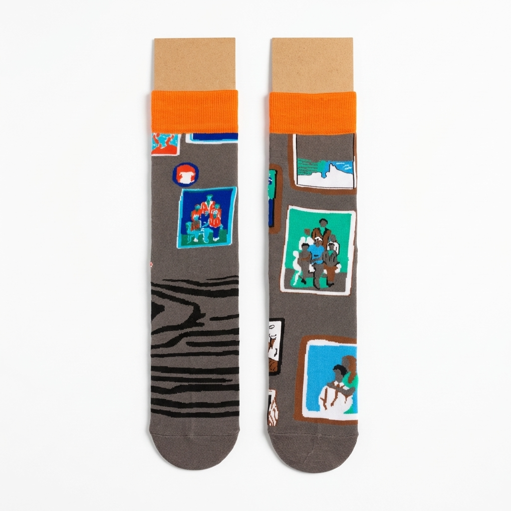 Crew Socks Artist Gallery Cotton Blend