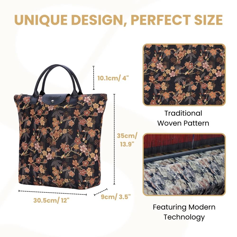 Ume Sakura Foldaway Bag