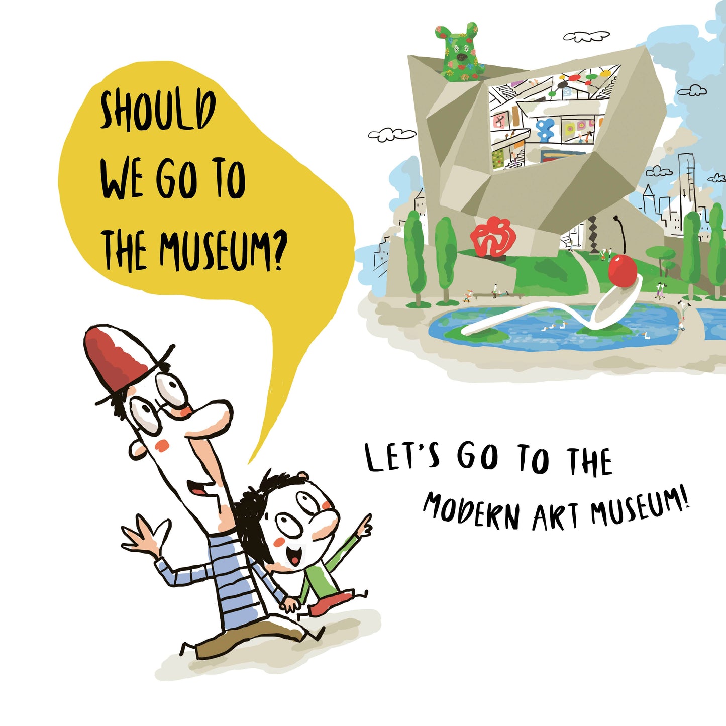 Let's Go to the Museum: A Modern Art Adventure Maze