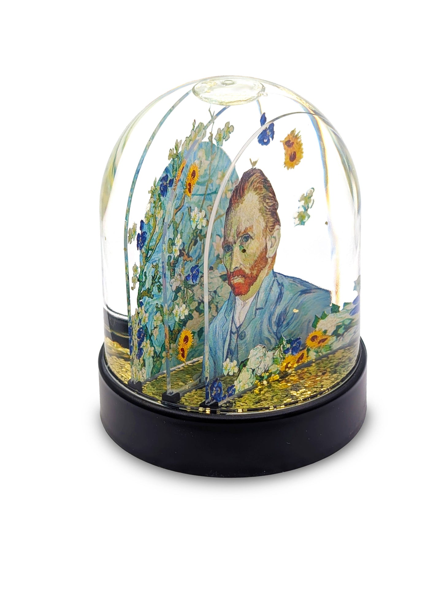 Snow Globe - Van Gogh - Self-Portrait by Mon Petit Art