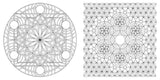 The Golden Ratio Coloring Book: And Mathematical Patterns