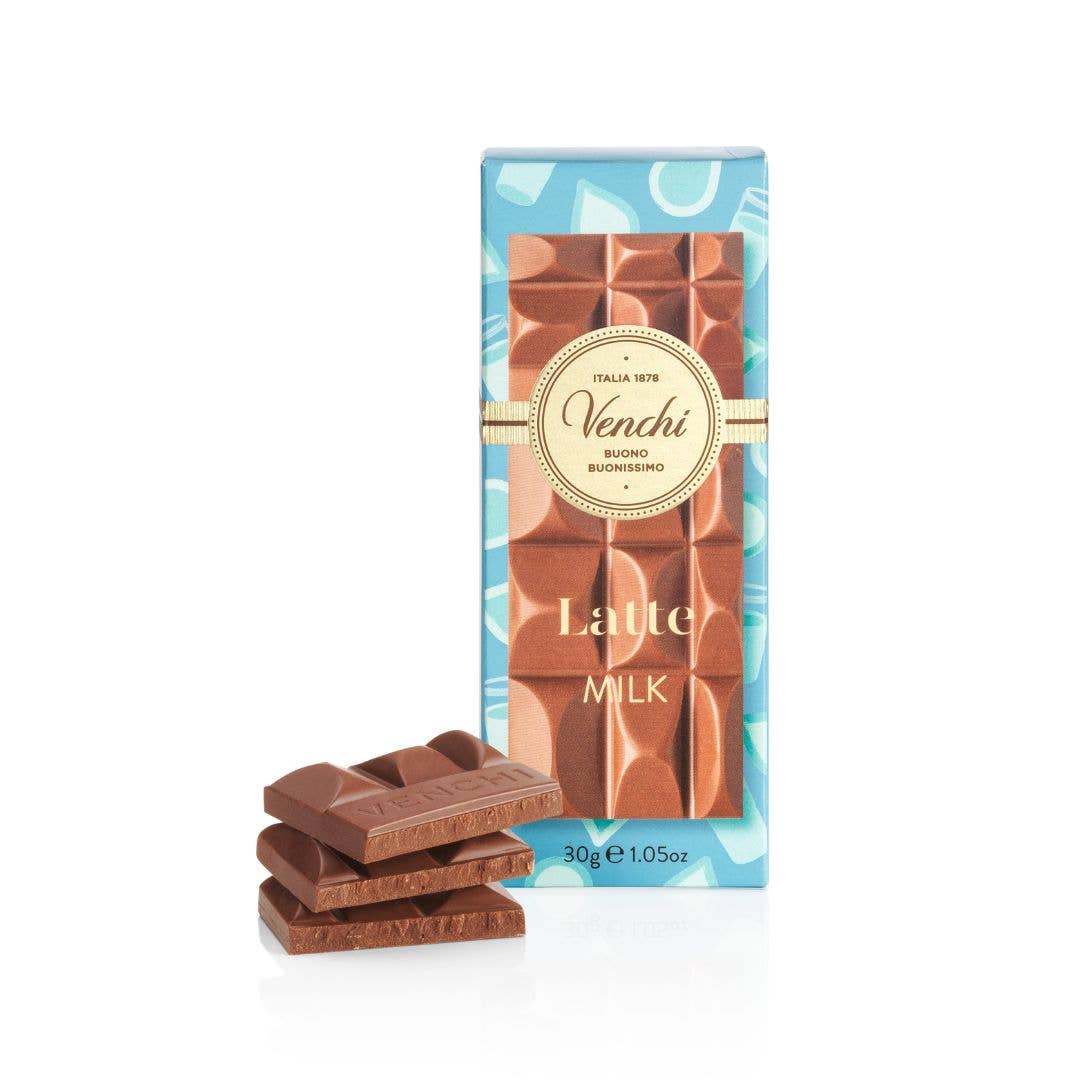Mini Milk Chocolate Bar -  Italian Gourmet Chocolate