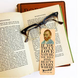 Vincent Van Gogh Quote Artist Wooden Bookmark