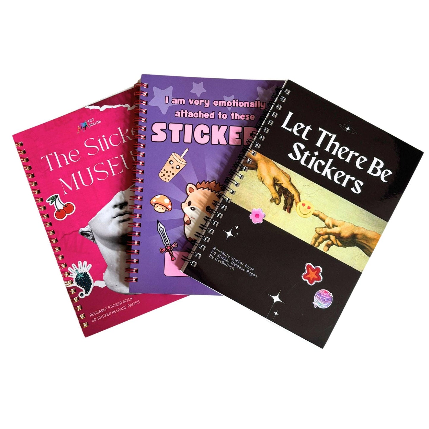 Reusable Sticker Storage Book - The Sticker Museum