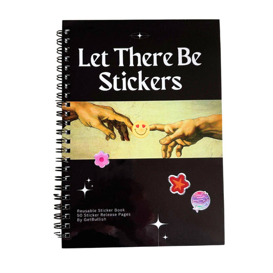 Reusable Sticker Storage Book - Let There Be Stickers