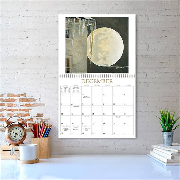 The Art of Andrew Wyeth 2027 Wall Calendar