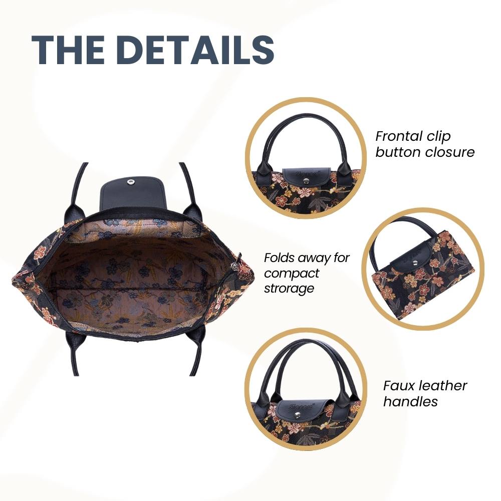 Ume Sakura Foldaway Bag
