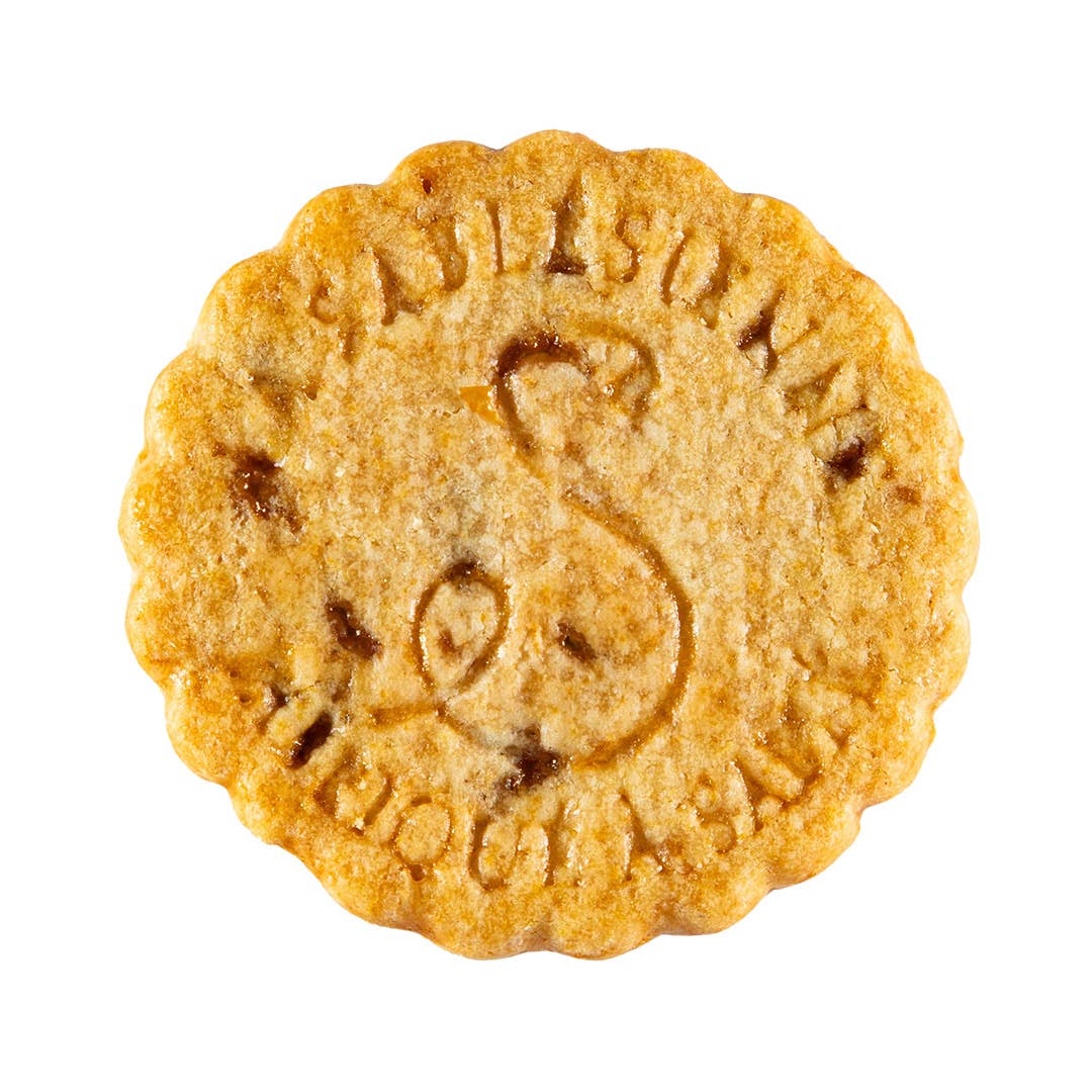 Caramel Chip Shortbread Cookies | Nº3 Mini Cube
