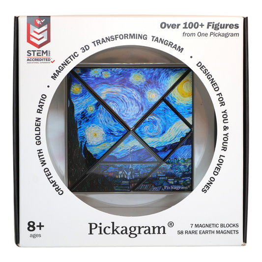 Art Pickagram Magnetic 3D Puzzle_The Starry Night