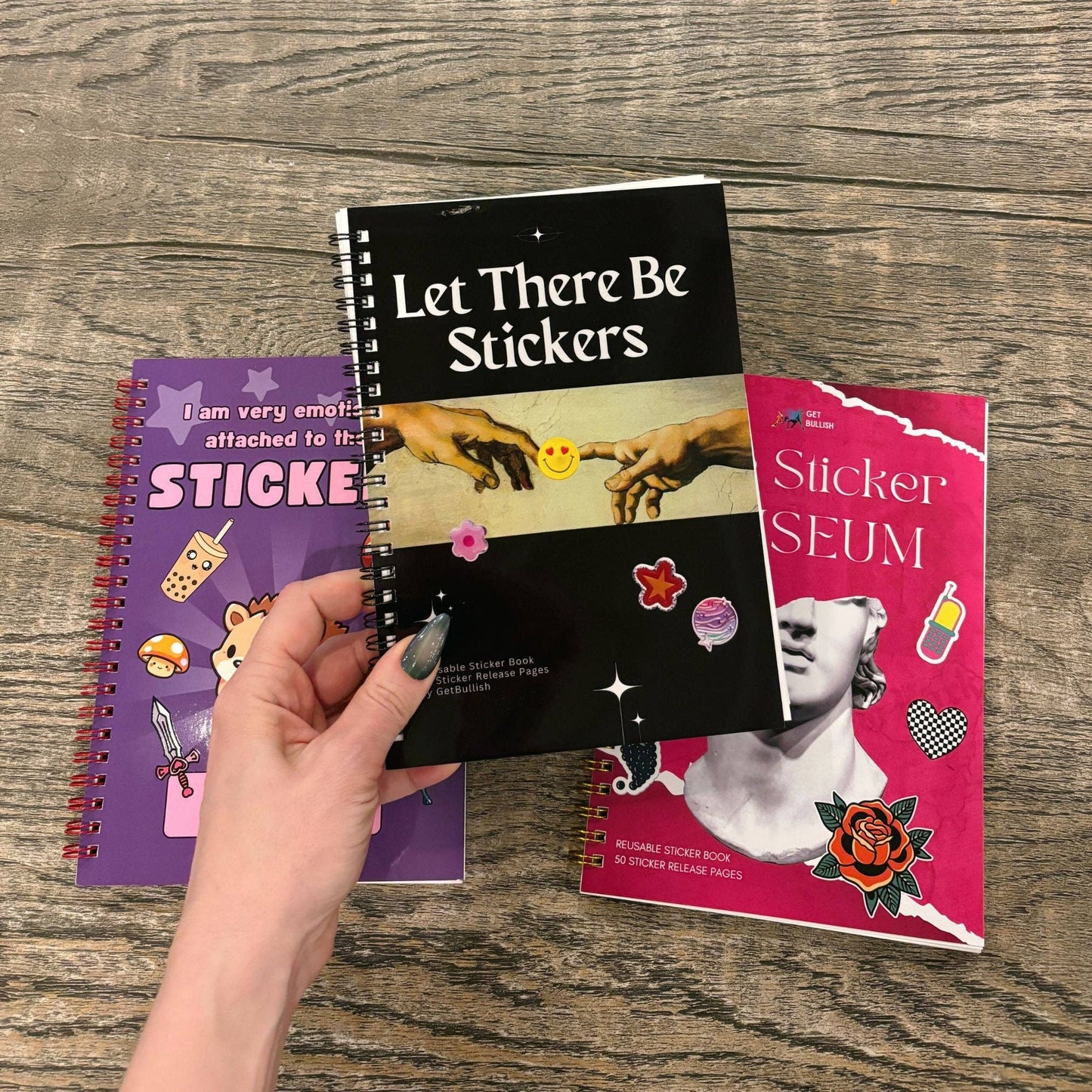 Reusable Sticker Storage Book - Let There Be Stickers