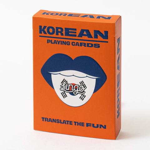 Korean Lingo Playing Cards