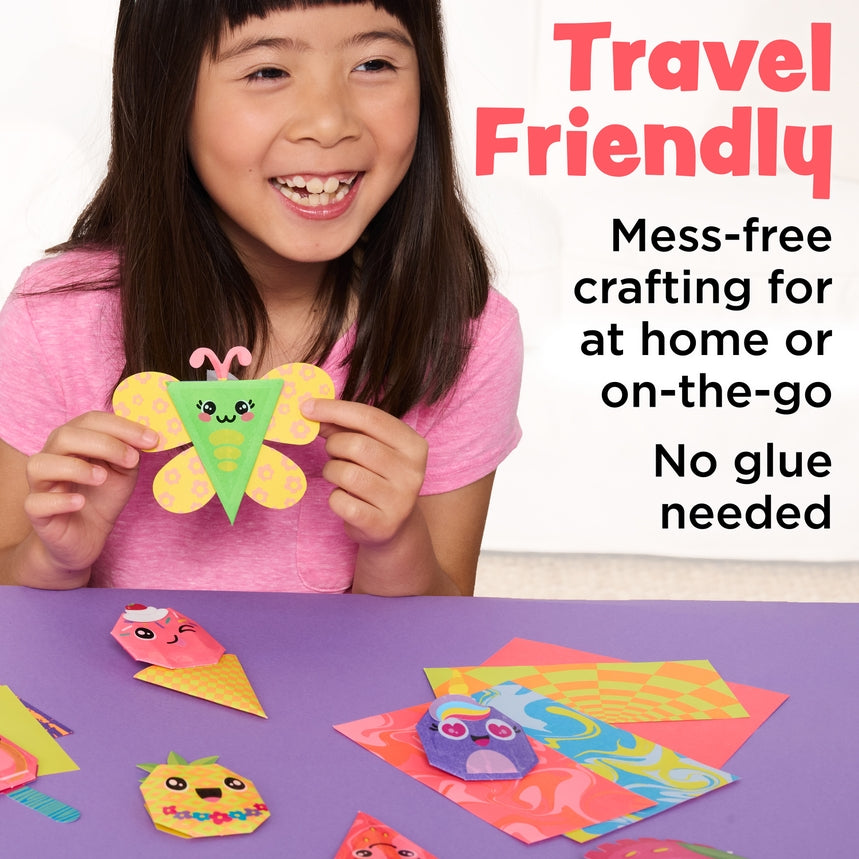 Origami Squishies - Stuffed Origami Paper Craft Kit For Kids