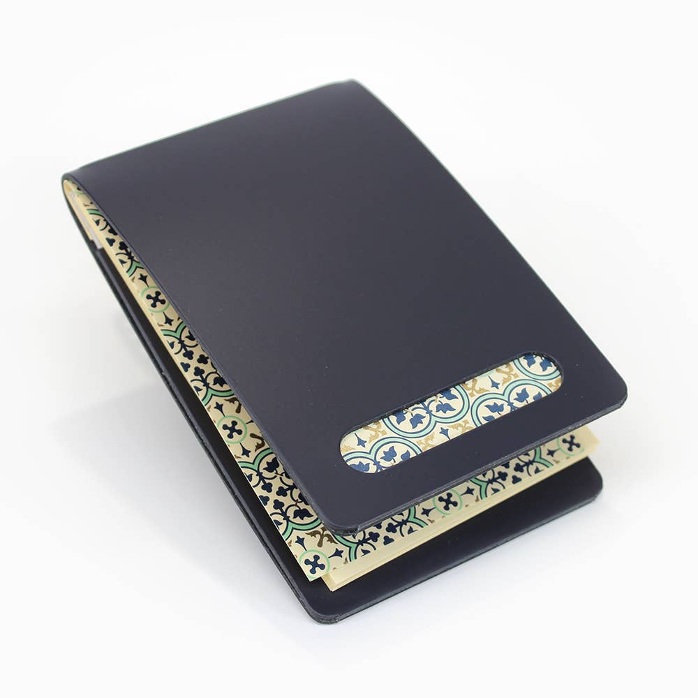 Florentine B7 Memo pad in Leather Cover, Italian Stationery
