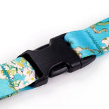 Buttonsmith Van Gogh Almond Blossom Premium Lanyard - Made in USA