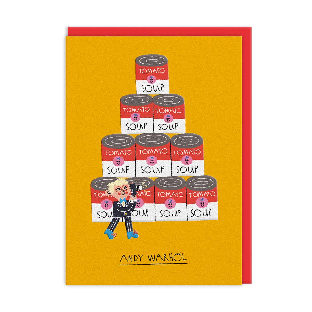 Andy Warhol Greeting Card (13647)