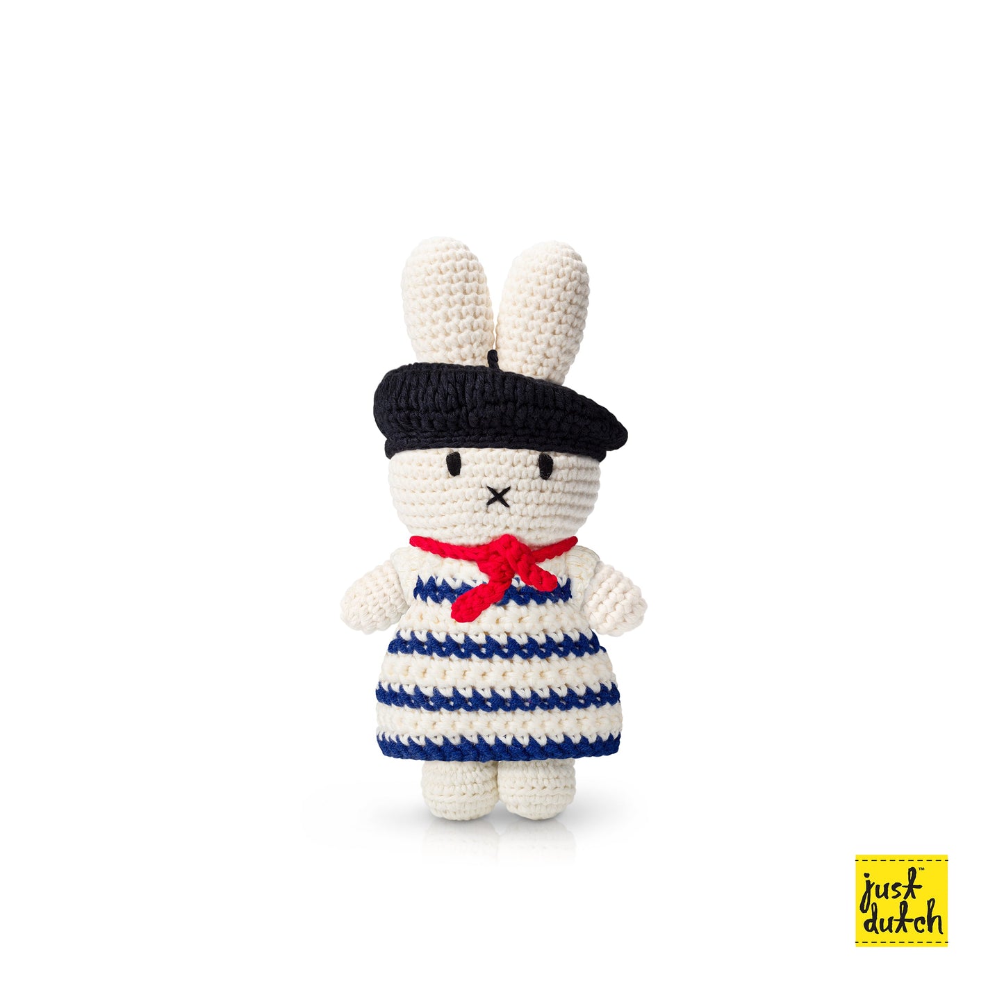 Miffy in French Inspired Dress Crochet Doll