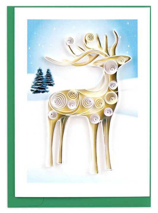 Reindeer Gift Enclosure Gift Enclosure Mini Card