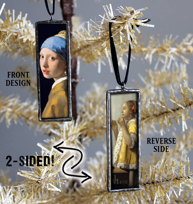 Vermeer Art Museum Christmas Ornament & Charm