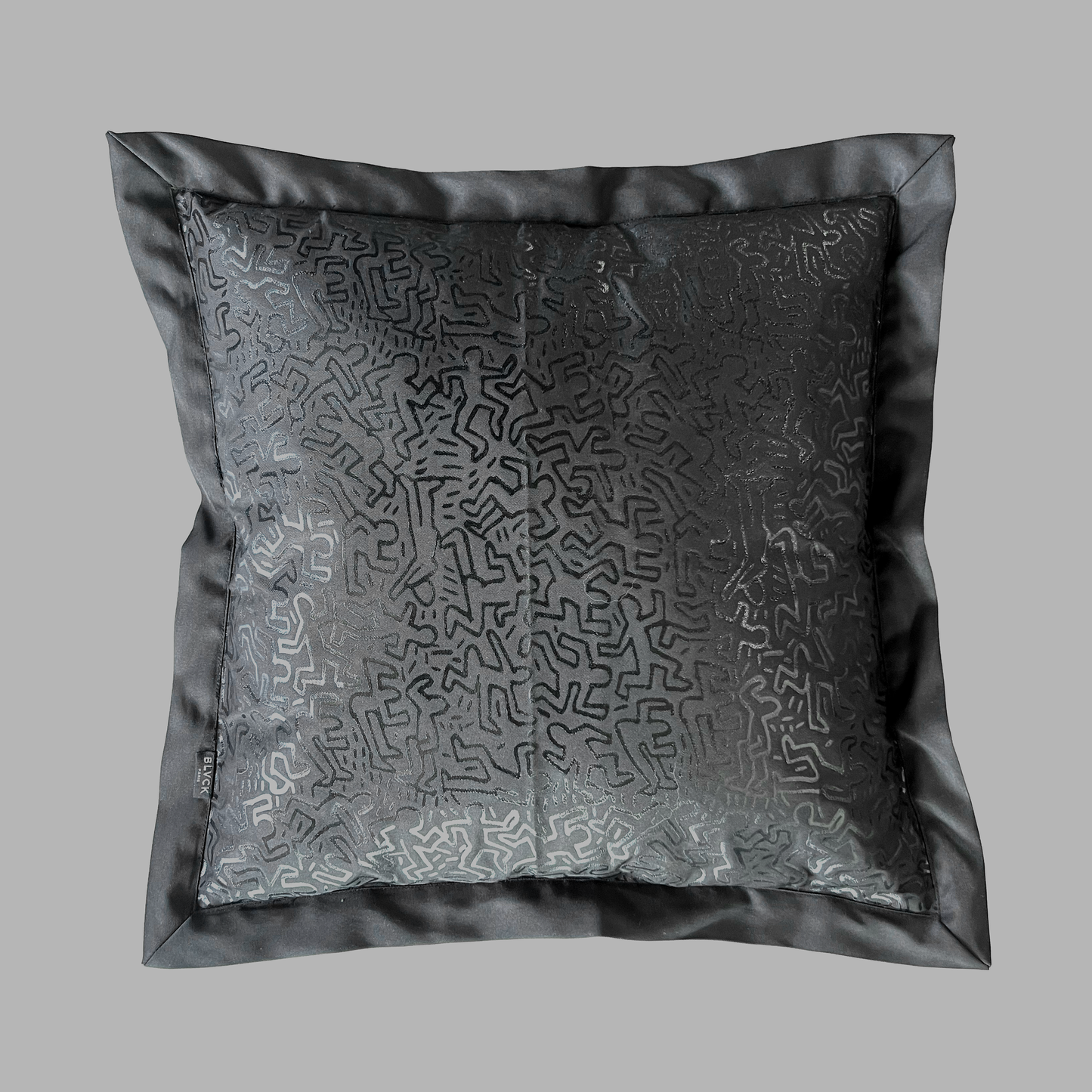 'Blvck x Keith Haring' Square Pillowcase