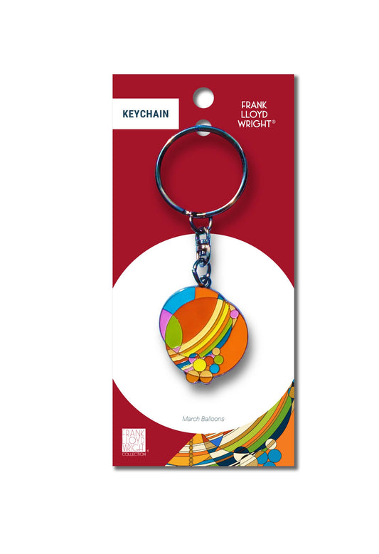 Keychain - March Balloons - Frank Lloyd Wright